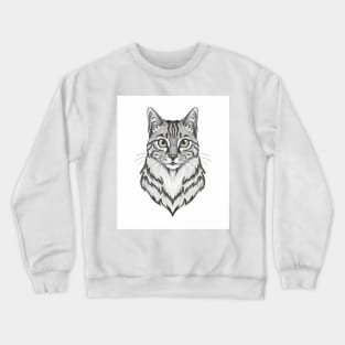 cat Crewneck Sweatshirt